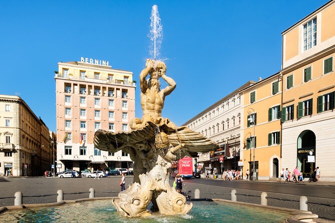 Rome: Private E-Tour in Electric Tuk Tuk - Visiting Piazza Barberini and the Triton Fountain