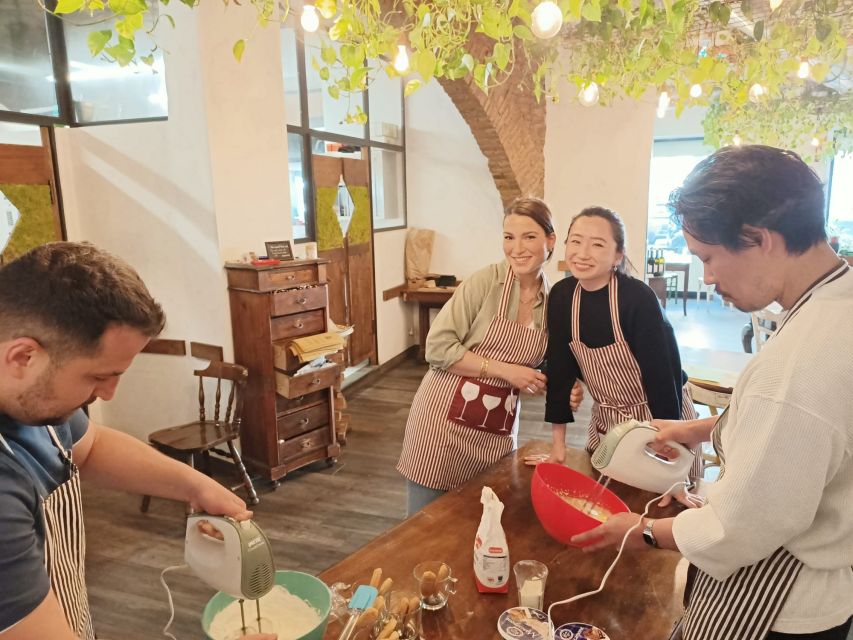 Rome Spanish Steps, Pasta &, Tiramisù Cooking Class w/ Wine - Central Rome Location: Near the Spanish Steps