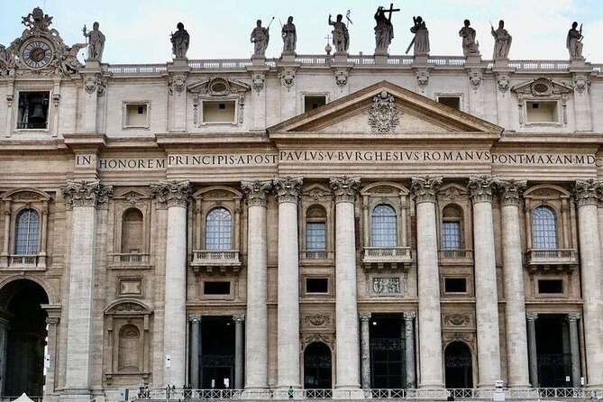 Rome St. Peters Basilica and Vatican Grottoes Guided Tour - Inside St. Peter’s Basilica: Art and Architecture Highlights