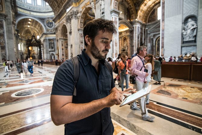 Rome: St. Peter's Basilica & Dome Entry Ticket with Audio Guide - Inside the Basilica: Artworks, Tombs, and Architecture