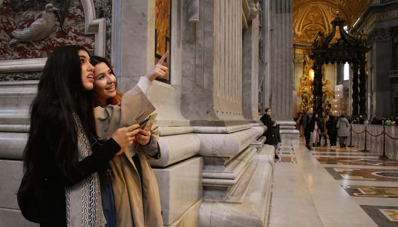 Rome: St Peters Basilica Express Entry & Digital Audio Tour - Convenient Meeting Point and Quick Entry Process