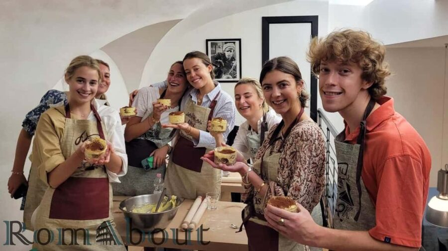 Rome: Traditional Pasta and Tiramisu Cooking Class - Starting Point: The GOAT Gallery in Romes Historic Center
