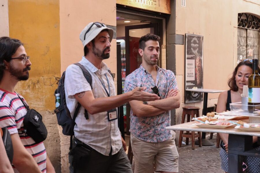 Rome: Trastevere and Campo de Fiori Food Tour - Starting Point at Piazza Farnese