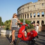 Rome Vespa Tour with Tiramisu - Panoramic Views from Giardino degli Aranci