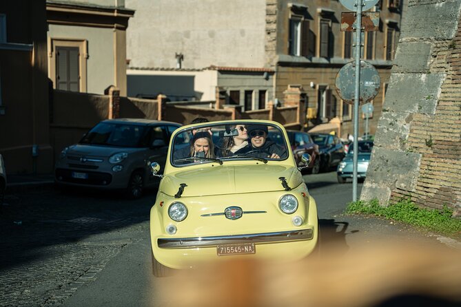 Rome Vintage Fiat 500 Cabriolet Self-Drive Tour - Starting Point and End Location in Rome