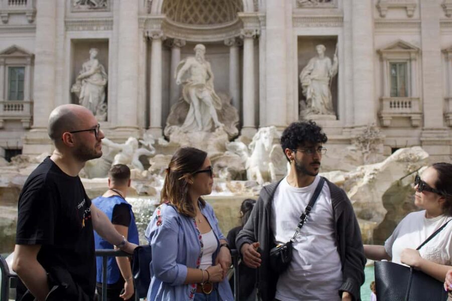 Rome Walking Tour: Pantheon, Trevi, Navona & Hidden Gems - The Trevi Fountain: Rome’s Iconic Water Feature