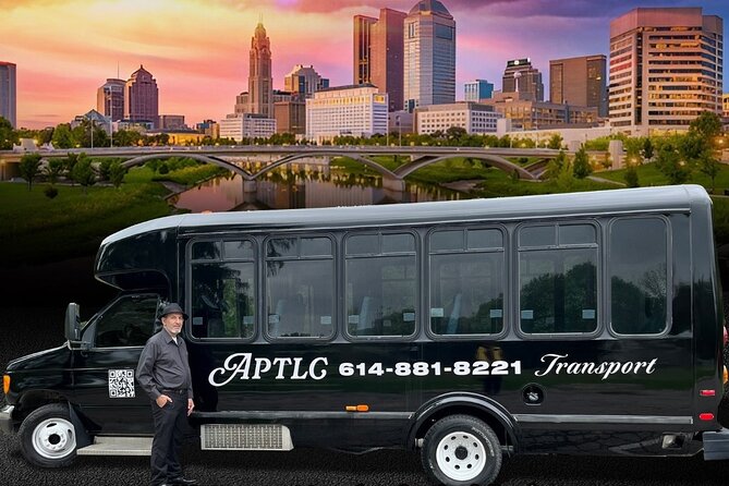 Roundtrip Shuttle Events Groups of 5 to 13 Columbus - Booking Process and Group Size Considerations