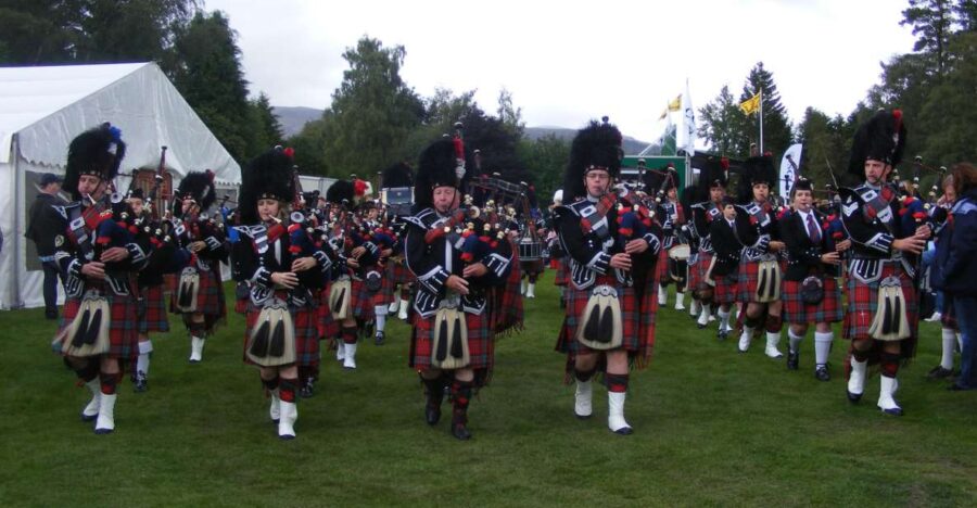 Royal Highland Braemar Gathering, transfer from Edinburgh - Scenic Drive from Edinburgh to Braemar