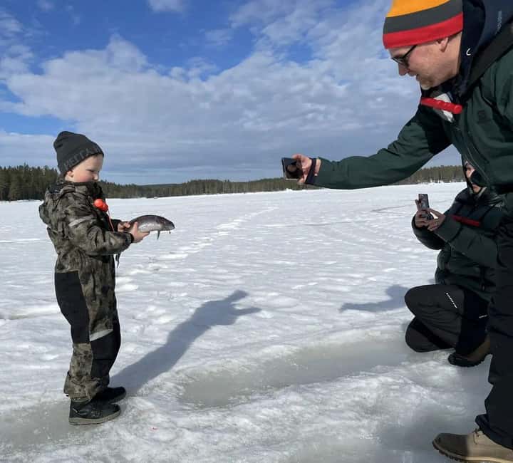 Sälen: Ice Fishing Experience - What Fish Can You Catch in Sälen?
