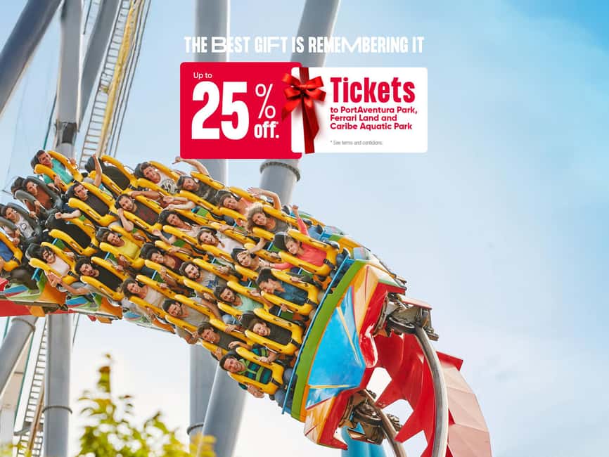 Salou: PortAventura Theme Park Entry Ticket - The Six Immersive Worlds of PortAventura