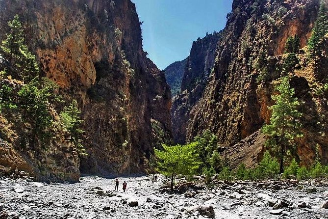 Samaria Gorge Trek: Full-Day Excursion from Chania with Guide - Visiting Agia Roumeli: Lunch, Swimming, and Shopping