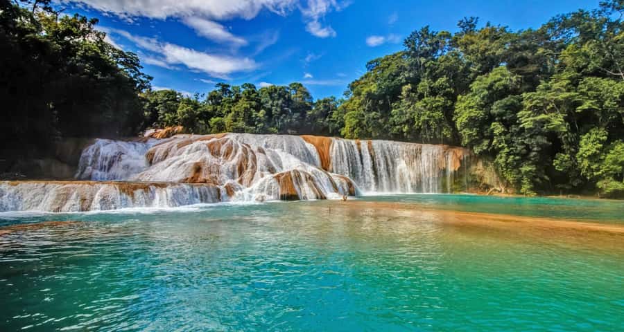 San Cristóbal: Agua Azul, Misol Ha, & Palenque Full-Day Tour - Agua Azul: Waterfalls and Photo Opportunities