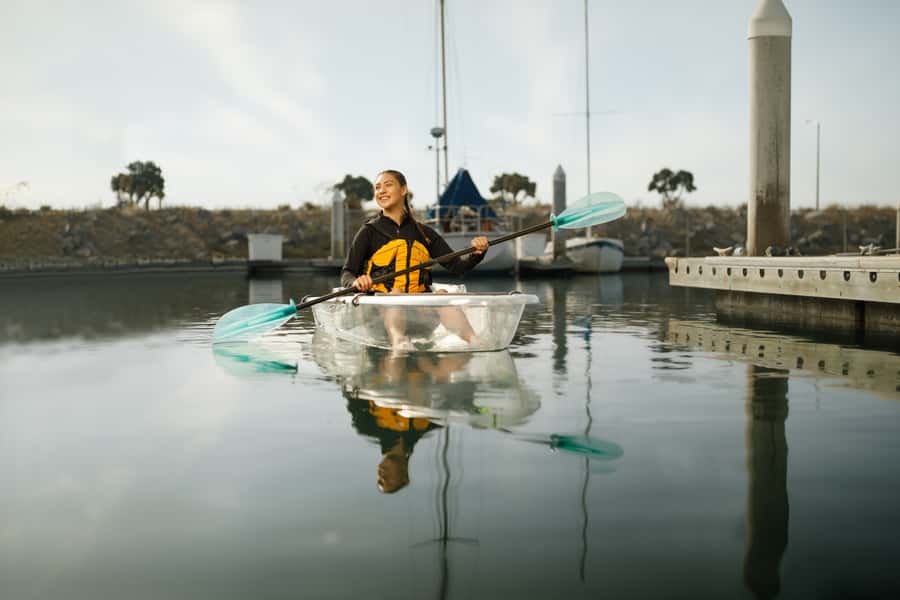 San Diego: 2024 Crystal Clear Kayak Rental - Meeting at R&R Surf Rentals in San Diego