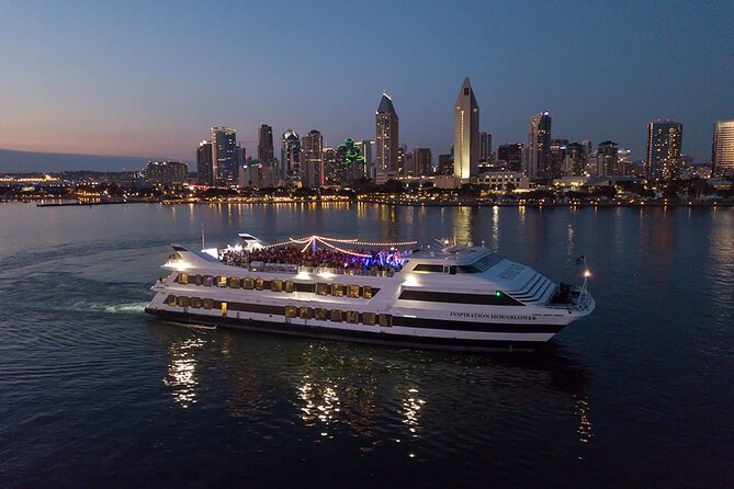 San Diego Christmas Day Dinner Buffet Cruise - Festive Décor and Holiday Atmosphere on Board