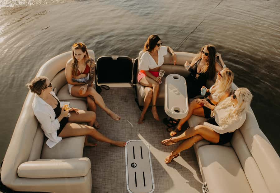 San Diego: Double Decker Boat Party on Mission Bay - Starting Point at South Shores Boat Launching Area