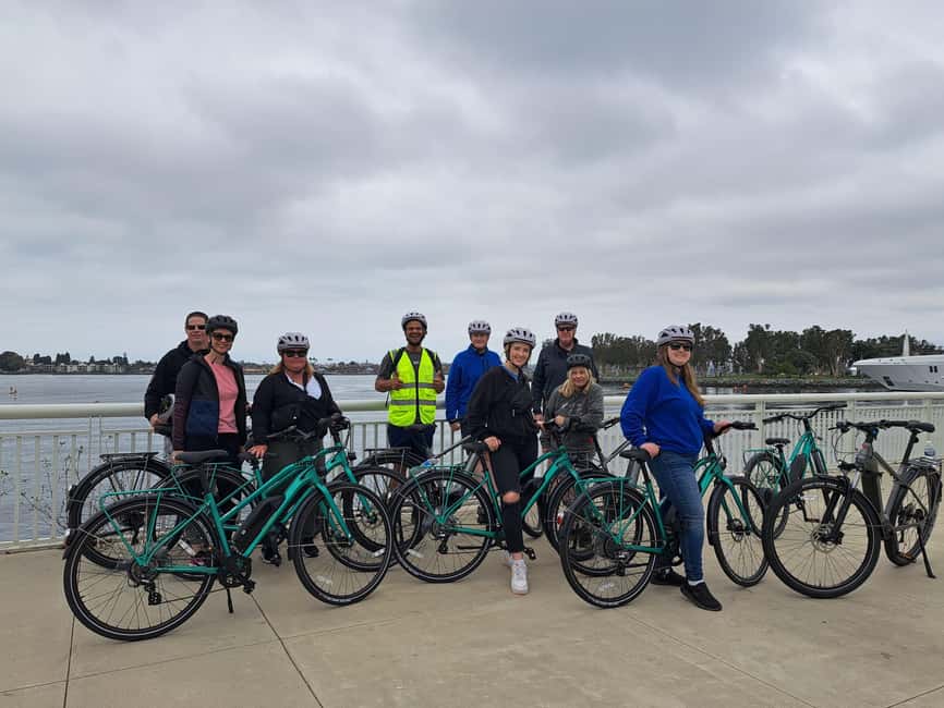 San Diego Guided E-Bike Tour - Balboa Park & Gaslamp Quarter - From the Historic Gaslamp Quarter to San Diego Bay