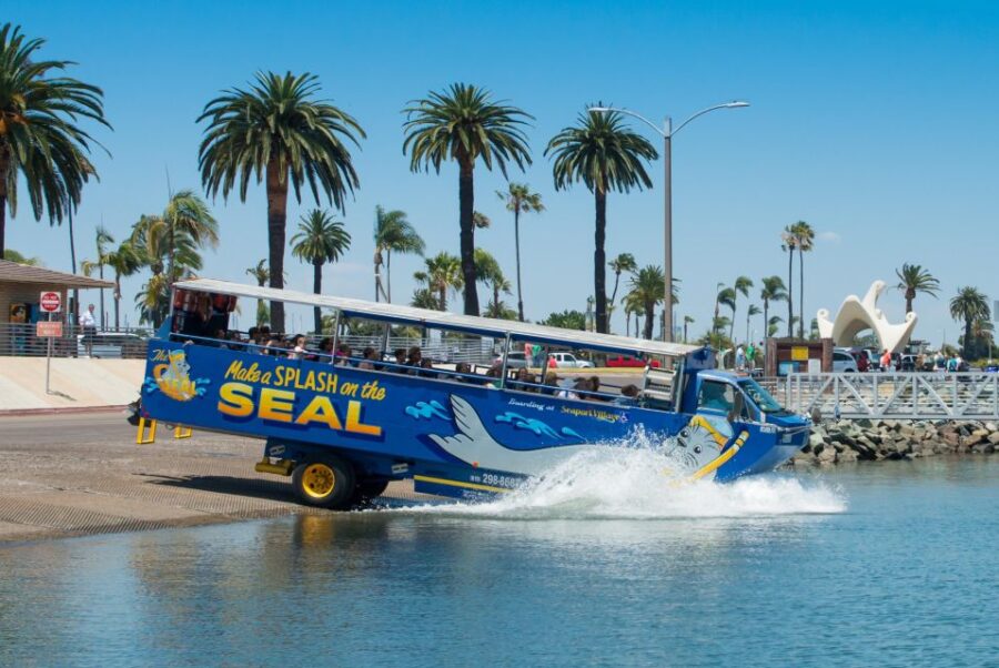 San Diego: SEAL City Tour by Amphibious Bus - Scenic Land Route Through Downtown and Embarcadero