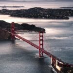 San Francisco Bay Flight over the Golden Gate Bridge - The Departure Point at San Carlos Airport