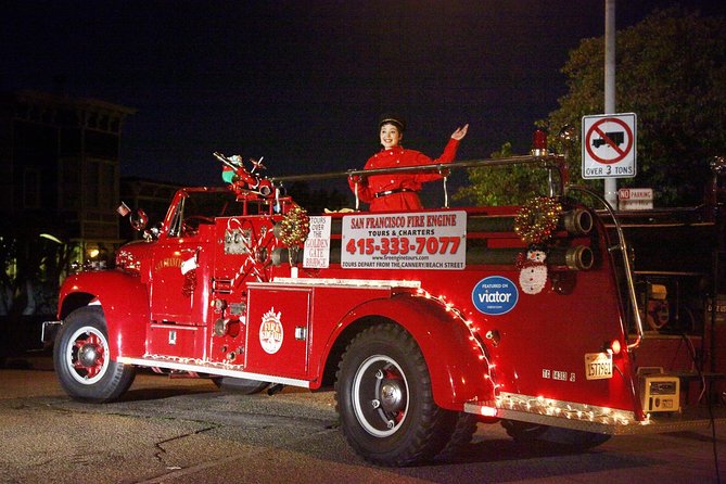 San Francisco Fire Engine Holiday Lights Tour - Experience San Francisco’s Holiday Lights on a Vintage Fire Engine