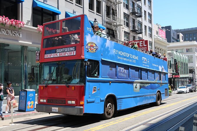 San Francisco: Hop-On Hop-Off Deluxe Bus Tour with 20 Stops - The Stops That Cover San Francisco’s Must-Sees
