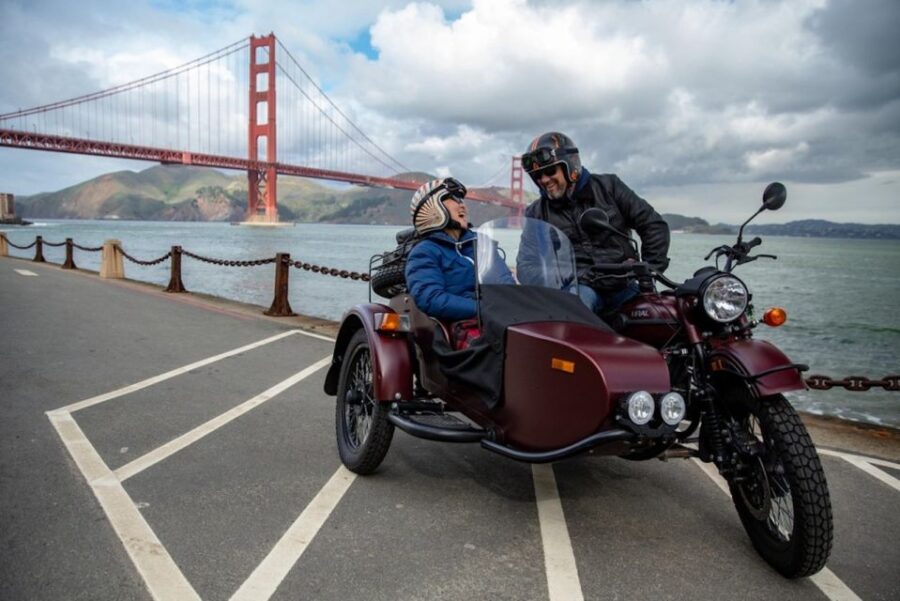 San Francisco: Rides by me Classic Sidecar tours - The Comfort and Charm of Vintage Sidecar Riding