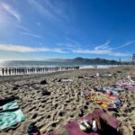 San Francisco: Silent Disco Yoga at Baker Beach - The Location: Baker Beach with Golden Gate Views