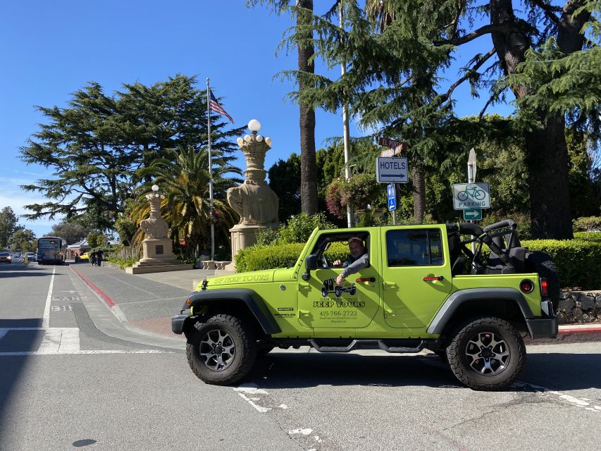 San Francisco Tour to Muir Woods Giant Redwoods & Sausalito - Exploring Muir Woods in an Open-Air Jeep