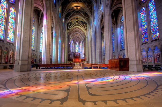 San Francisco's Grace Cathedral Self-Led Exploration - Experience Artworks by Keith Haring, Ansel Adams, and Others