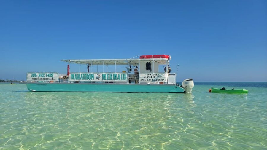 Sandbar Excursion - Vacation Like the Locals Do! - The Scenic 45-Minute Water Tour of Marathon