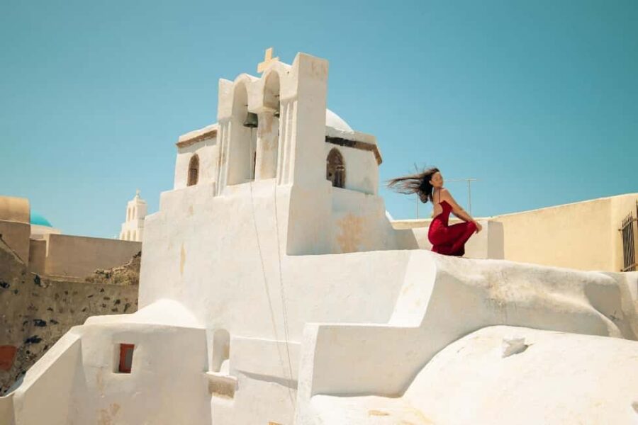 Santorini: 1H Pyrgos Village Cinematic Photoshoot Experience - The Unique Locations Inside Pyrgos for Photos