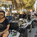 Santorini ATV Quad Tour + Lunch and PICKUP - Discover the Hidden Caldera Trail and Sea Views