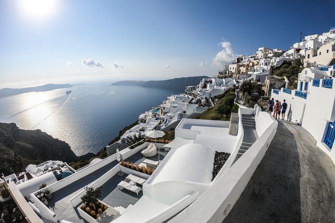 Santorini : Caldera Trail Hike and Sunset - Starting Point in Fira with a Scenic Ride