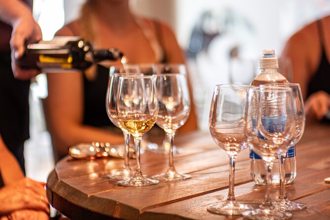 Santorini Classic highlights tour - Relaxing at Perissa Black Sand Beach