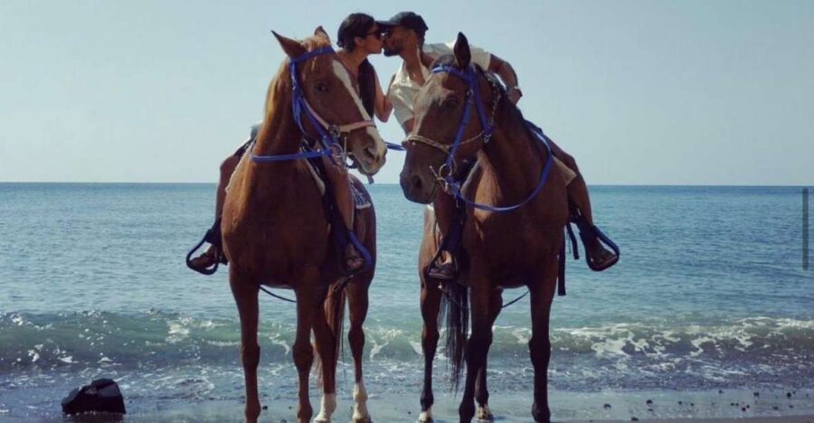 Santorini Fun day: Horseriding- Wine Tasting - Tapas - Wine Tasting at a Local Santorini Winery