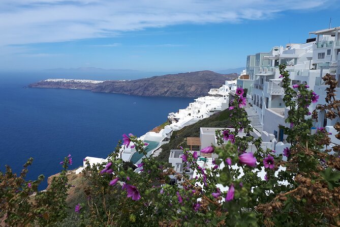 Santorini Highlights& Wine Tasting Private Tour - Red Beach: A Photo Stop Above the Cliffs