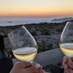 Santorini Honey Moon Romantic Private Sunset Wine Tour - Sunset at Venetsanos Winery with Cheese and Cold Cuts