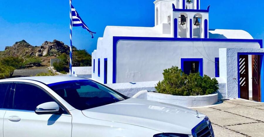 Santorini Limousine Half-Day Private Tour - Starting the Tour with a Comfortable Pickup