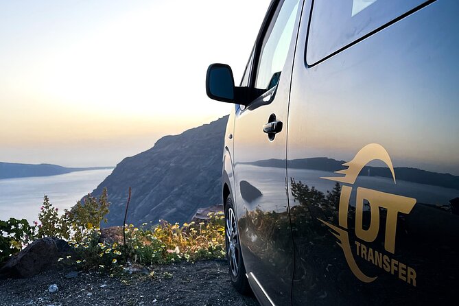 Santorini Private Airport/Port Transfers - Meet Your Driver at the Fira Meeting Point