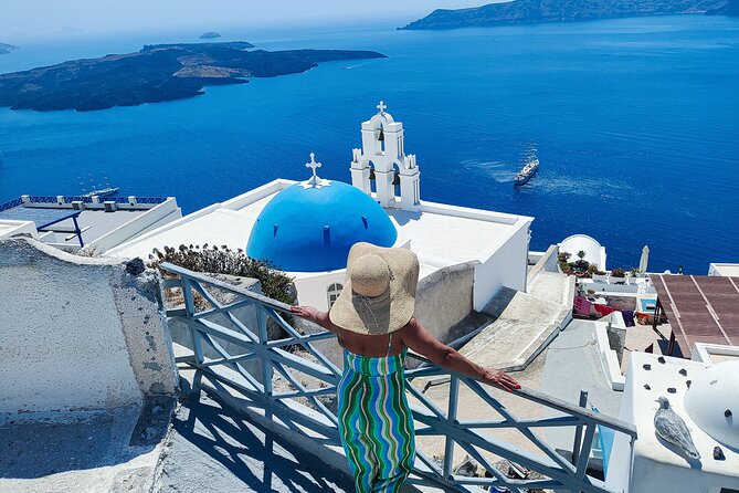 Santorini: Private Sightseeing Tour with Local Guide - Panoramic Views from Prophet Elias Chapel