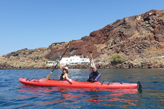 Santorini Sea Kayak - South Discovery, Small Group incl. Sea Caves and picnic - Navigating Santorini’s Iconic Beaches: Red, White, and Kambia
