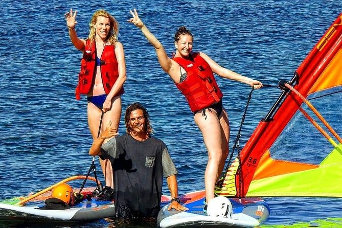 Santorini Windsurfing lessons - The Location and Meeting Point in Santorini