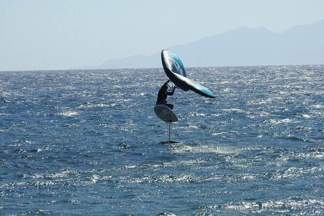 Santorini Wing Foil Surf Lesson for Beginners - The Role of Expert Instructors in Wing Foil Learning