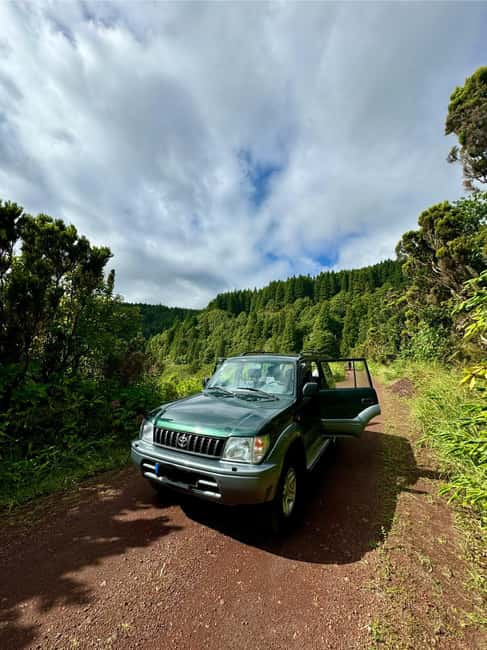 São Miguel Private Jeep 4×4  Nordeste Adventure - Key Points