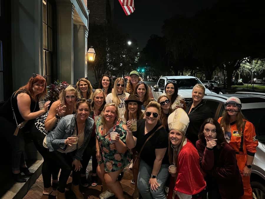 Savannah: Bad Kitty Pub Crawl, Spooky Naughty Ghosts - Meeting Point at Tandem Coffee and Spirits