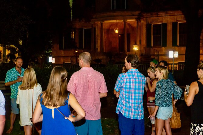 Savannah Ghost Tour for Adults ALL Alcoholic Drinks Included - The Starting Point at 214 E Bay St