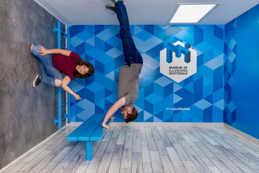 Scottsdale: Museum of Illusions Ticket at Arizona Boardwalk - Over 60 Illusions and Interactive Exhibits