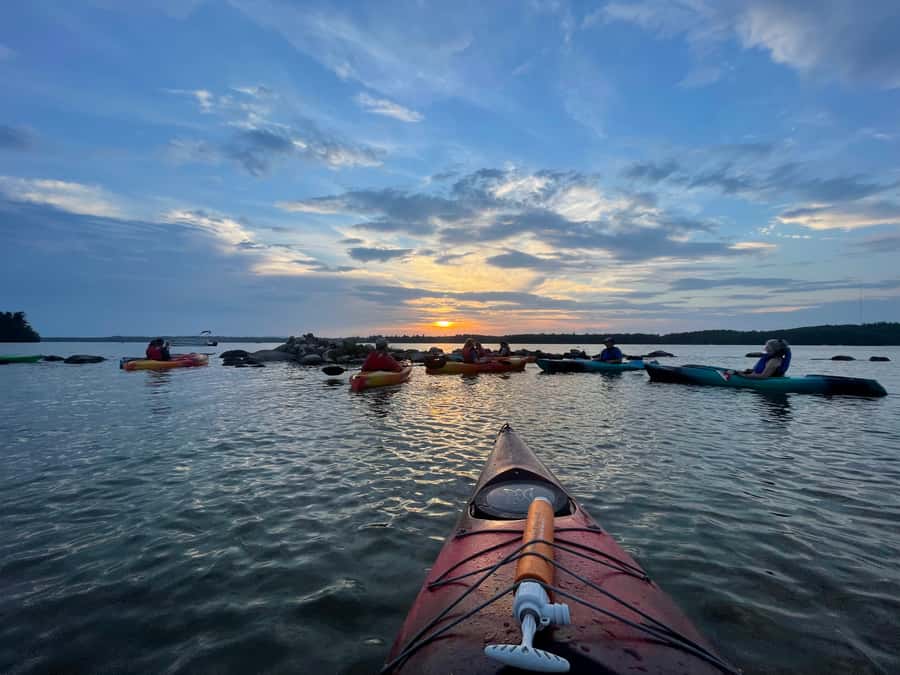 Sebago Lake Guided Sunset Tour by Kayak - Wildlife Watching Along the Paddle