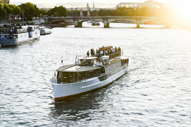 Seine River Direct Access Guided Cruise by Vedettes de Paris - The Iconic Eiffel Tower and the Surrounding Views
