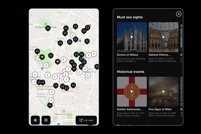 Self Guided Tours In Milan With 100 Captivating Audio Stories - Exploring Milan’s Modern and Cultural Districts
