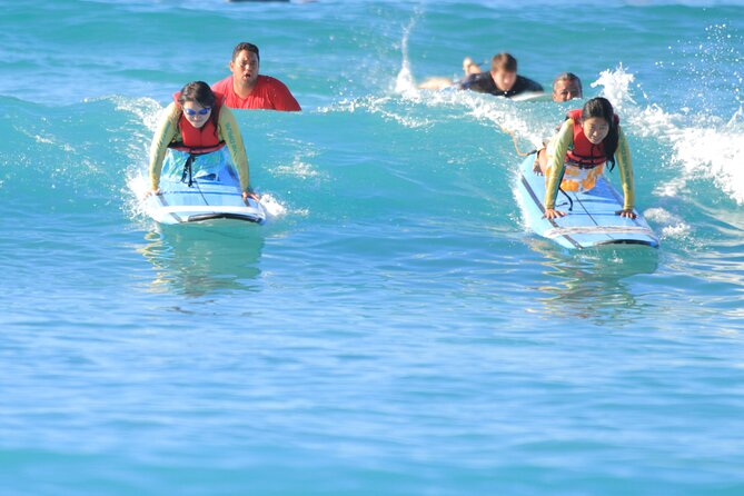 Semi-Private Surf Lesson for 2 or 3 people on Waikiki Beach - What to Expect from the 1.5-Hour Surf Lesson